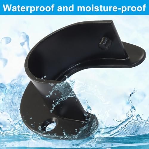 Closet Rod Bracket, 2 Pack, U Shaped, 1-1/4 Inch - Image 4
