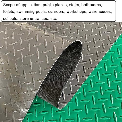 2.5mm Thick Cushioned PVC Floor Mat Roll, Non-Slip Waterproof Vinyl Runner - Image 6