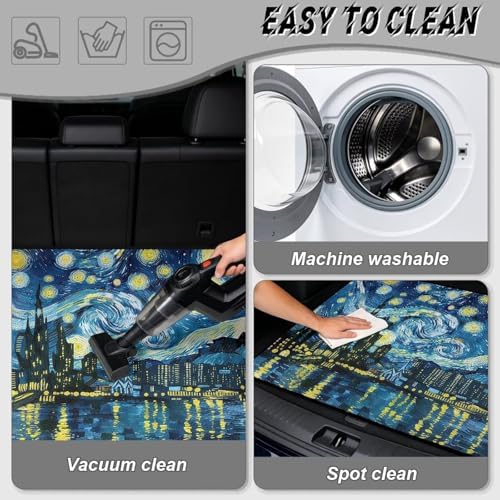 Starry Night Sports Gear Trunk Mat 29"x39" - Image 5