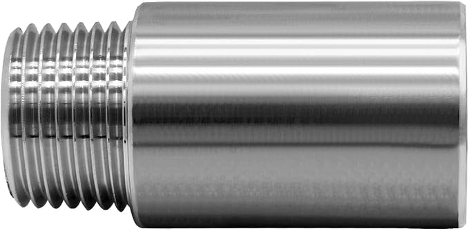 Stainless Steel Pipe Fitting 3/8" NPT Male x 3/8" NPT Female Thread Nipple Cast - Image 4