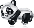 Cute Panda Animal 925 Sterling Silver Charms for Bracelets and Necklace Dangle Pendants Butterfly Elephant Dog Bead Jewelry Present for Women Family Friends