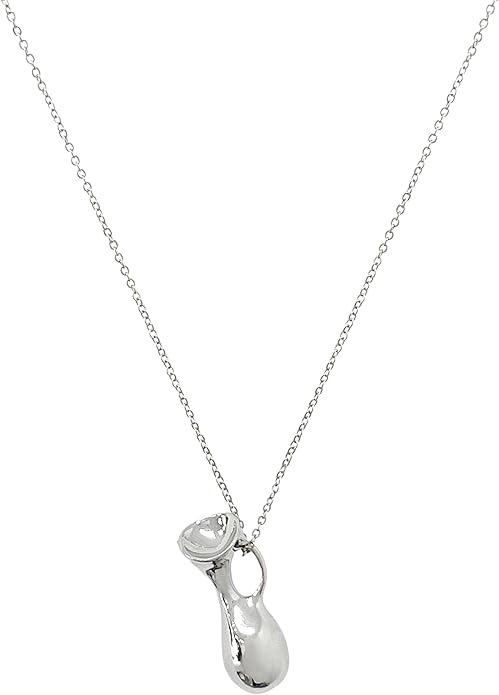 Snake Butterfly Necklace for Women Y2k Irregular Round Bead Pendant Women's Jewelry