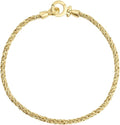 gorjana - Marin Bracelet 7 1/4" - 18k Gold Plated Brass - Layering with Other Jewelry - Elegant Rope Detail for Timeless Style - Versatile and Classic