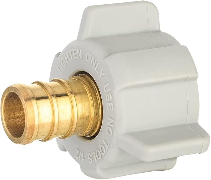 10PC EFIELD Pex 1/2" Pex X 1/2" Female NPT Swivel Adapter Crimp Fittings | - Image 9