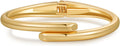 Chunky Gold/Silver Gold Cuff Bangle Bracelets for Women Trendy Hinged Cuff Open Wide Chunky Gold Bracelet Minimalist Bangle Jewelry Gift