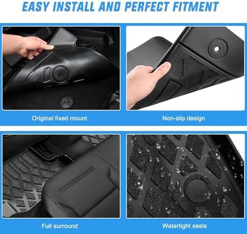 Nilight TPE Floor Mats for Ford Maverick - Image 4