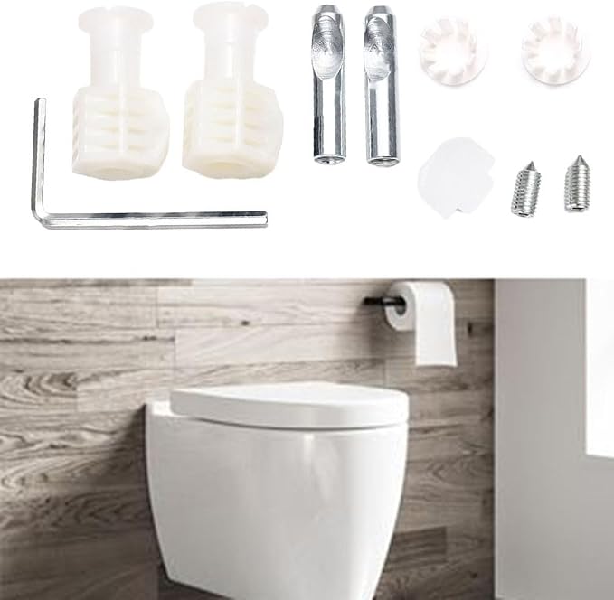 Wall Hung Toilet Fixing Bolts Repair Screws Accessories Toilet Bowl Accessory - Image 8