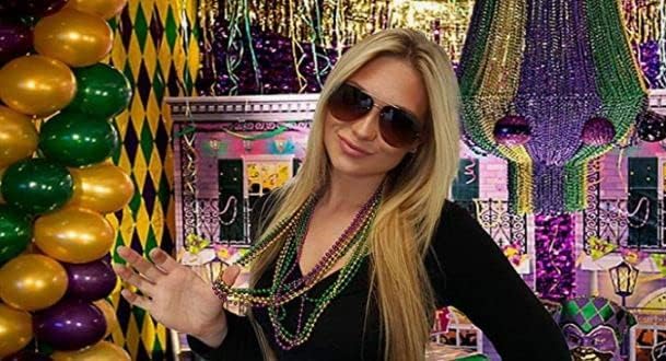 Festive Metallic Beaded Necklaces