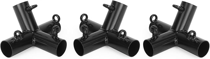 Aoneky 3/4 Inch EMT 120 Degree 4 Way Canopy Extension Kit, 3 Pack Corner - Image 3