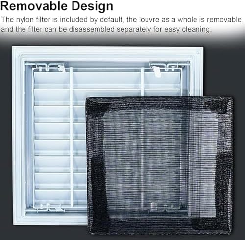Modern Return Air Grille 8x20 - Image 4
