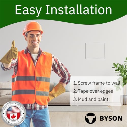 Byson Drywall Access Panel 6x6 Inches – Wall Access Door - Image 6