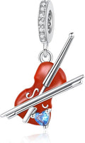 Bible Family Mom Wife Love Heart Dangle Charm 925 Sterling Silver Charms fits Bracelets and Necklace Pendant Bead Charms Jewelry Present for Women Family Friends