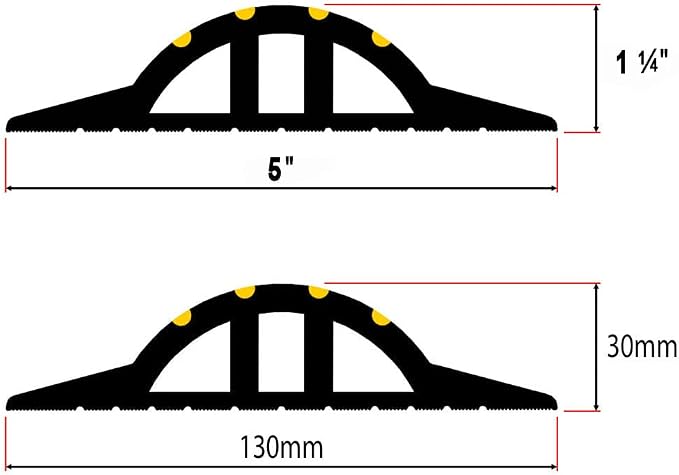 1 ¼” High Garage Door Threshold Seal Kit 12'3" Length | Flexible PVC | Complete - Image 8