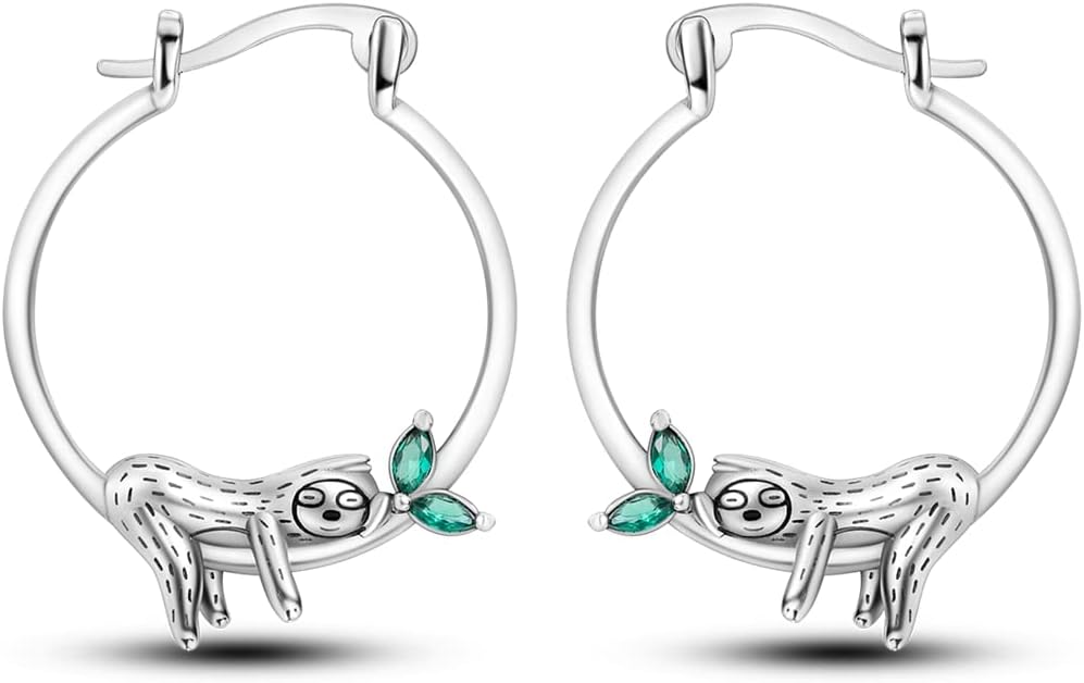 Parmuz 925 Sterling Silver Huggie Hoop Earrings Butterfly Posts Thick Chunky Hoops for Women Small Tiny cuff Cubic Zirconia Snake Heart Earring