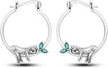 Parmuz 925 Sterling Silver Huggie Hoop Earrings Butterfly Posts Thick Chunky Hoops for Women Small Tiny cuff Cubic Zirconia Snake Heart Earring