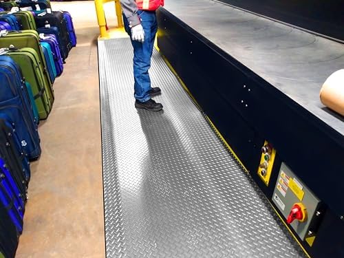 Rhino Mats DTT48GX35 Diamond Plate Anti-Fatigue Mat, 4 FT. x 35 FT. x 9/16 in. - Image 6