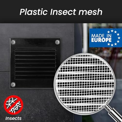 Repa Market 20x4 Inch Scratch Resistant Black Air Vent Cover - Image 4