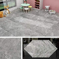 Livelynine 16-Tiles Marble Grey Peel and Stick Floor Tile Stickers 12X12 Inch by Livelynine