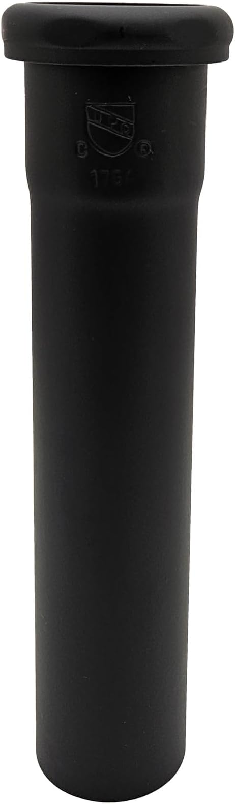 Westbrass A420-62 1-1/4" x 8" Slip Joint Extension Tube, Matte Black - Image 4