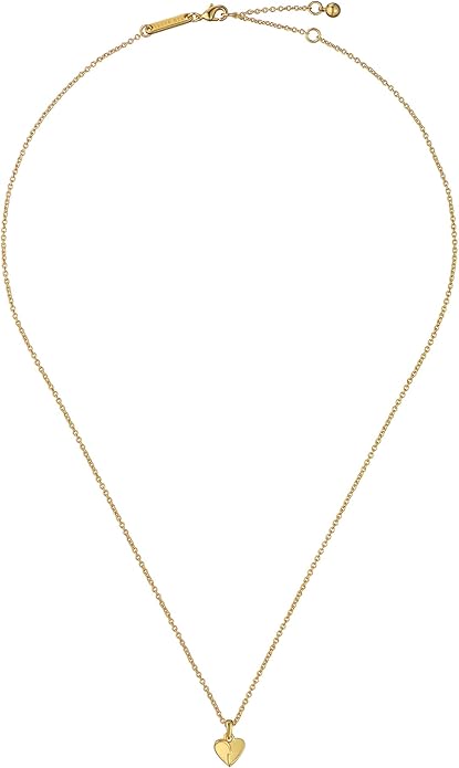 Ted Baker London Alicia Abstract Heart Pendant Necklace for Women(Gold)