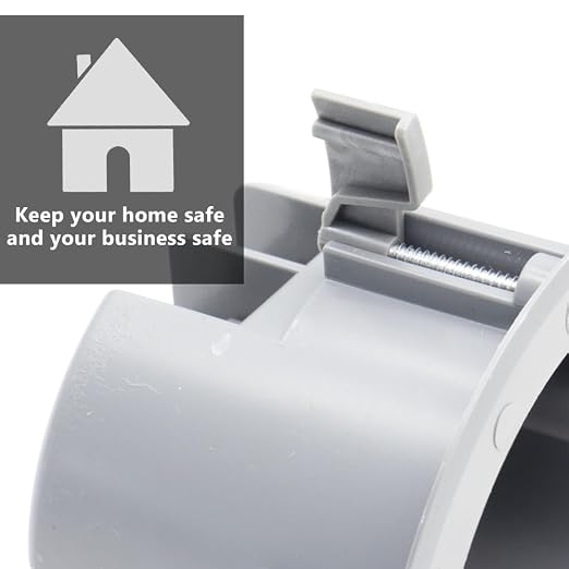 MAKERELE Gray Old Work Round Ceiling Electrical Box, 1 Gang | Ceiling Light Box - Image 4