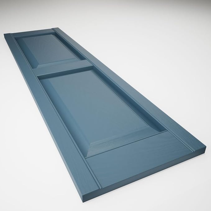 Builders Edge 14.75 in. W x 75 in. H Builders Edge, Standard Two Equal Panels - Image 7