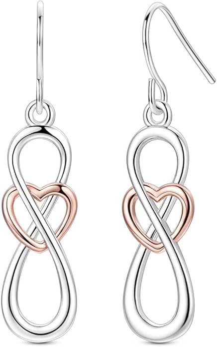 LAZA 925 Sterling Silver Hoop Earrings for Women, Hypoallergenic Huggie Butterfly Dangle Drop Earrings Colorful Flower Earrings Jewelry Gifts