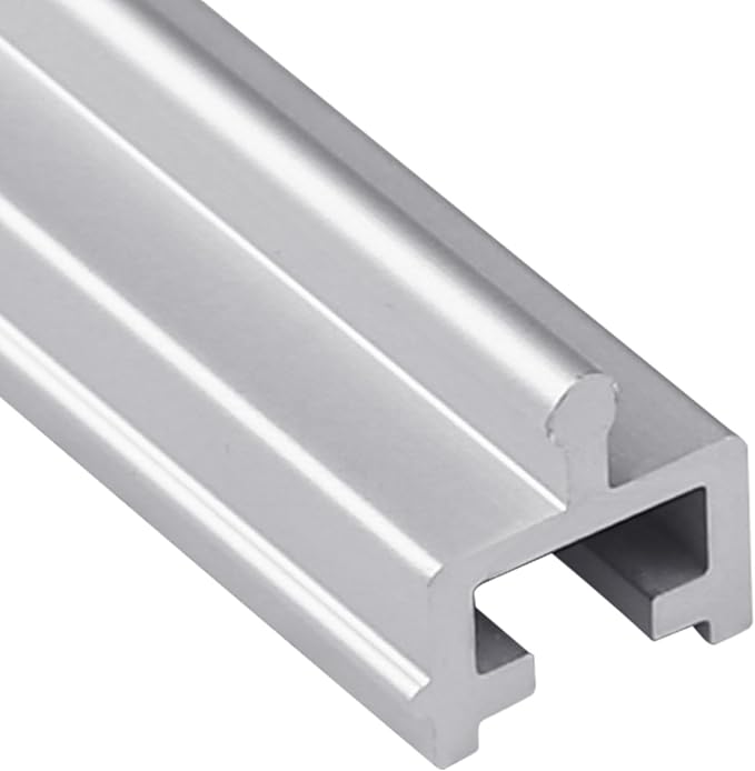 96" in 2 Sections of 48" Aluminum Sliding Screen Door Track, Sliding Door - Image 3