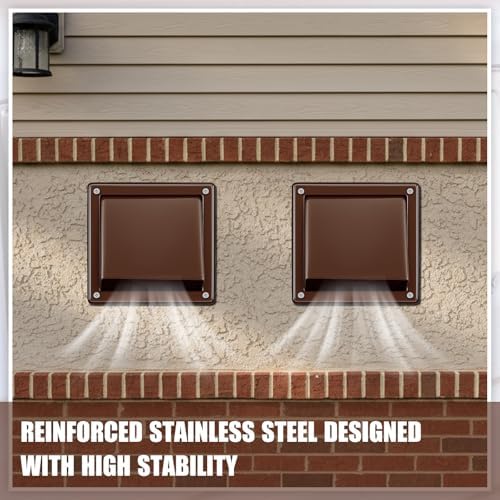 Gisafai 6 Inch Dryer Vent Cover Outdoor - Image 5