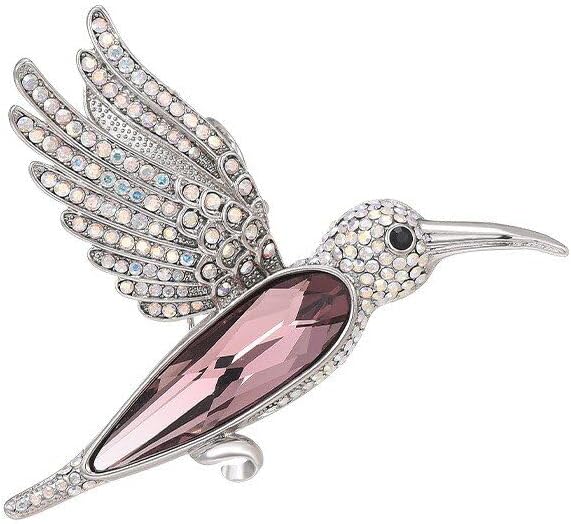 Animal Brooch for Women Girls 18k Gold Plated Animal Brooch Pin Rhinestone Animal Brooch Lapel Pin Jewelry Thanksgiving Day Birthday Wedding Gifts for Mom Wife