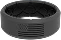 Groove Life Zeus Anti Stretch Silicone Ring Breathable Silicone Rings for Him and Her, Unique Design, Comfort Fit Ring