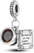 MULA 925 Sterling Silver Charms for Bracelets and Necklaces Family Letters Dangle Pendants Airplane Travel Beads Family Tree Jewelry Charms for Women