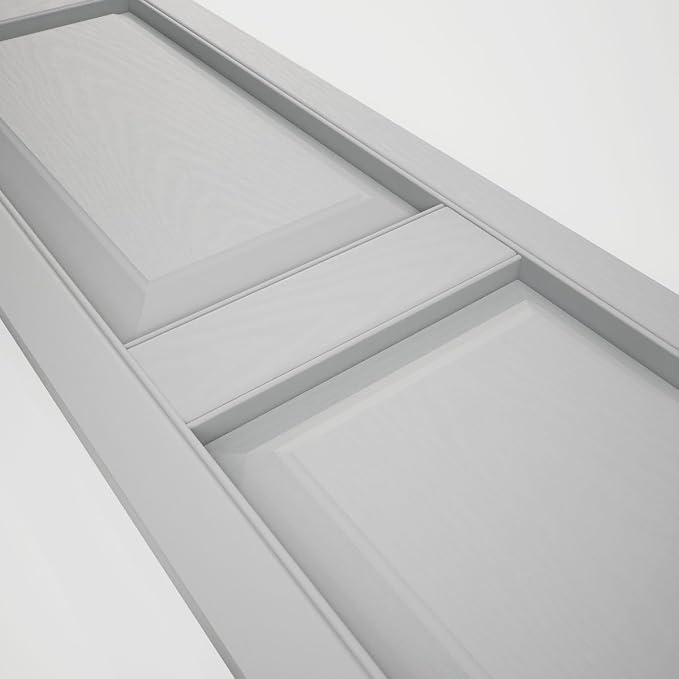 Builders Edge 12 in. W x 51 in. H Builders Edge, Standard Two Equal Panels - Image 8