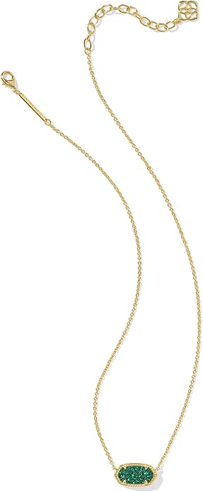 Kendra Scott Elisa Pendant Necklace for Women, Fashion Jewelry, 14k Gold-Plated