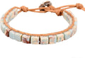 ZOSOJONA 7 Chakra Bracelet Bohemian Handmade Leather Wrap Healing Protection Natural Stone Yoga Beaded Bracelets Boho Friendship Jewelry