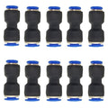 zjxed 6mm OD x 4mm OD Pneumatic quick Connector Push to Connect fittings by ROZESAZZ