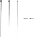 Piercing Taper Ball Grabber Tool for Changing Jewelry - 14G 16G 18G 20G Stainless Steel Flat Back Earrings Applicator Tool Threadless Insertion Pin Thread Body Piercing Kit for Ear Nose Lip