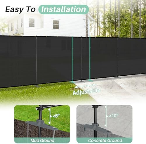 SunnyRoyal 5' x 71' Privacy Fence Screen Panel - Image 5
