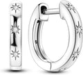 NARMO Earrings for Women 925 Sterling Silver Heart Hoops Small Colorful Rainbow Hoop Earrings Huggie Earrings