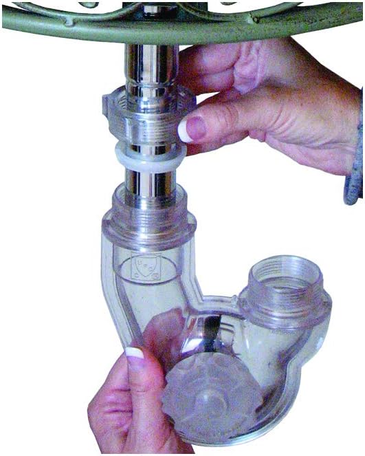 Permaflow Never Clog Transparent Abs 1-1/2" P-Trap - Image 7