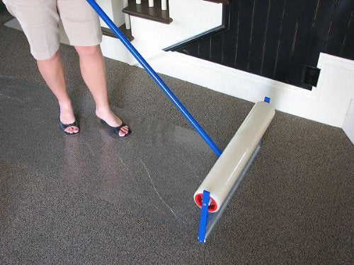 Plasticover - PCC240500 Carpet Protection Film, Temporary Adhesive Plastic - Image 3