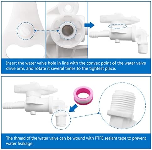 34100 Rv Toilet Water Valve kit - Image 5