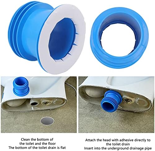 Gavigain Rubber Toilet Sealing Rings, Universal Toilet Flange Repair Kit - Image 5