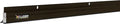 Xcluder 36 in. Low-Profile Door Sweep, Dark Bronze, Seals Out Rodents & Pests by Xcluder