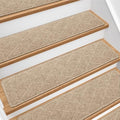Stair Treads for Wooden Steps 15 PCS Non Slip Stair Rugs Khaki by Unknown