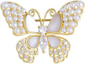 Animal Brooch for Women Girls Rhinestone Animal Brooch Lapel Pin Jewelry Gift for Mom Wife