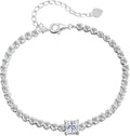 14K Gold Adjustable Diamond Bracelet for Women | Round/Oval/Princess Cut D-Color VVS1 | Ideal Gift for Birthdays & Special Events