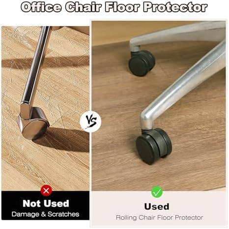 3'x10' Wood Grain Vinyl Floor Mat Non-Slip, Easy Clean Vinyl Runner - Image 4