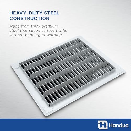 Fits 12x14 and 14x12 Duct Opening | Return Air Floor Grille by Handua | - Image 3