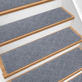 Stair Treads for Wooden Steps 18 PCS, Non Slip Stair Rugs Grey by Unknown
